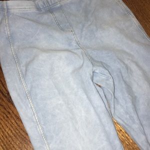 High-Wasted Topshop Jeggings